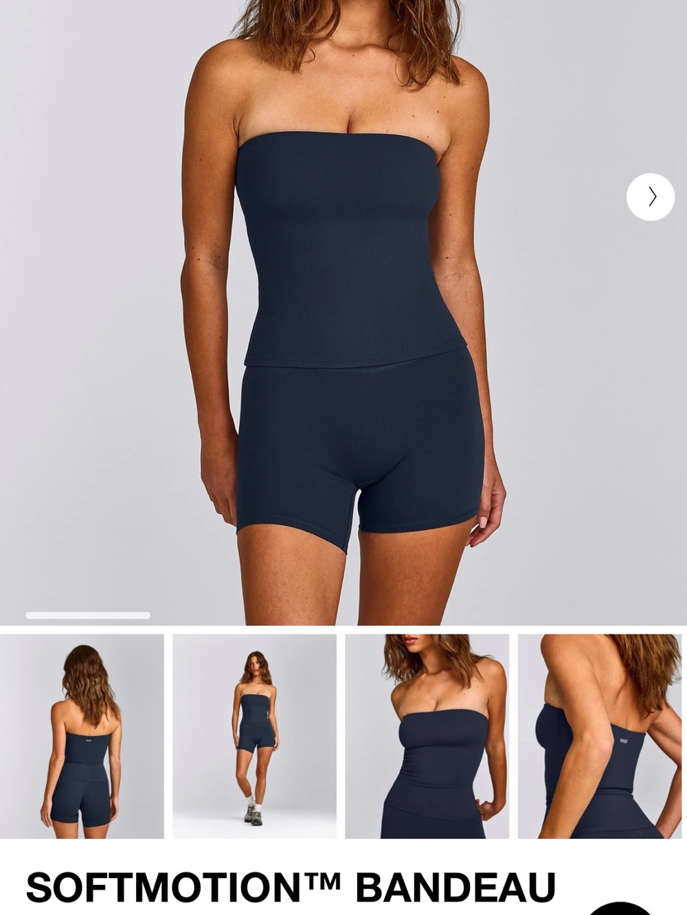 SOFTMOTION Bandeau top - Black